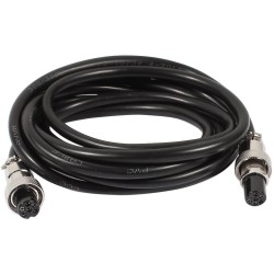GX12 6 Pin Connector Cable Corsets Straight Female Plug For Cable 200CM