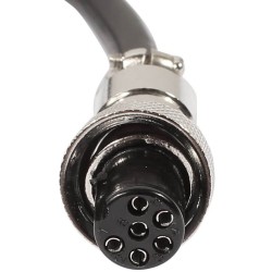 GX12 6 Pin Connector Cable Corsets Straight Female Plug For Cable 200CM