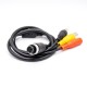 GX12 Cable Adapter 4 Pin Female Connector Cable 1M to BNC DC Adapter for Automotive Vehicle Back View Camera GX12 Cable Adapter 4 Pin Female Connector Cable 1M to BNC DC Adapter for Automotive Vehicle Back View Camera