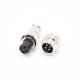 GX12 Connector 4Pin Straight Standard Type Female Pulg to Male Socket Rear Bulkhead Solder Type For Cable GX12 Connector 4Pin Straight Standard Type Female Pulg to Male Socket Rear Bulkhead Solder Type For Cable
