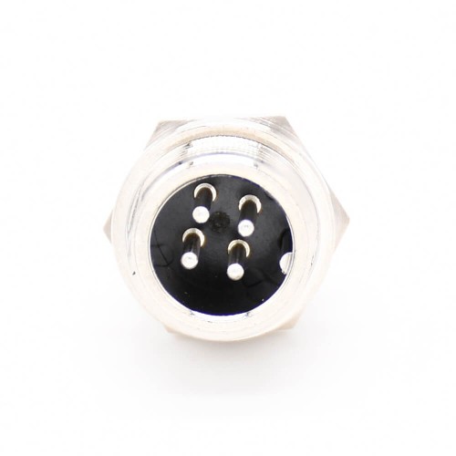 GX12 Connector 4Pin Straight Standard Type Female Pulg to Male Socket Rear Bulkhead Solder Type For Cable GX12 Connector 4Pin Straight Standard Type Female Pulg to Male Socket Rear Bulkhead Solder Type For Cable