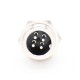 GX12 Connector 4Pin Straight Standard Type Female Pulg to Male Socket Rear Bulkhead Solder Type For Cable GX12 Connector 4Pin Straight Standard Type Female Pulg to Male Socket Rear Bulkhead Solder Type For Cable