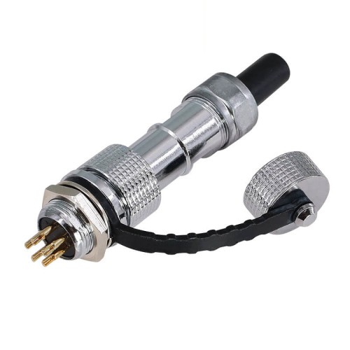 GX12 Connector 5Pin Straight Female Pulg to Male Socket Back Mount Solder Type for PCB IP67 Waterproof GX12 Connector 5Pin Straight Female Pulg to Male Socket Back Mount Solder Type for PCB IP67 Waterproof