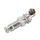 GX12 Connector 5Pin Straight Female Pulg to Right Angled Male Socket Front Mount Solder Type For PCB