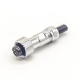 GX12 Plug 7 Pin Female Straight IP67 Waterproof Connector Metal Shell Solder Type for Cable GX12 Plug 7 Pin Female Straight IP67 Waterproof Connector Metal Shell Solder Type for Cable