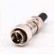 GX16 2 Pin Aviation Connector IP67 Waterproof Reverse Type Male and Female Back Mount Solder Type GX16 2 Pin Aviation Connector IP67 Waterproof Reverse Type Male and Female Back Mount Solder Type