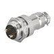 GX16 2 Pin Aviation Connector Reverse Type Male Plug and Female Socket Back Mount Solder Type for Cable GX16 2 Pin Aviation Connector Reverse Type Male Plug and Female Socket Back Mount Solder Type for Cable