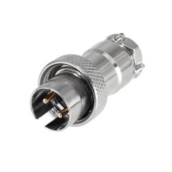 GX16 2 Pin Aviation Connector Reverse Type Male Plug and Female Socket Back Mount Solder Type for Cable