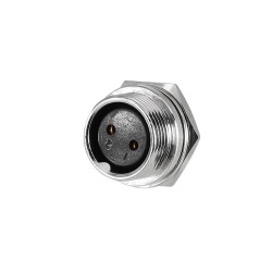 GX16 2 Pin Aviation Connector Reverse Type Male Plug and Female Socket Back Mount Solder Type for Cable