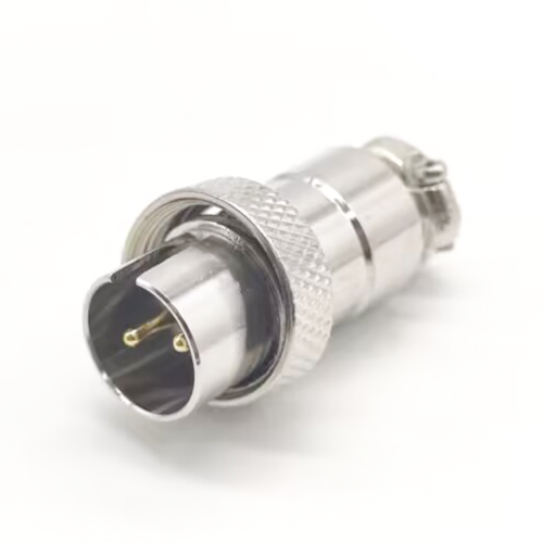 GX16 2 Pin Connector Reverse Straight Male Plug For Cable GX16 2 Pin Connector Reverse Straight Male Plug For Cable