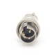 GX16 3 Pin Reverse Straight Male Plug Connector For Cable