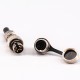 GX16 4 Pin Connector Reverse Straight Male Plug and Female Socket Back Mount Solder Type IP67 Waterproof GX16 4 Pin Connector Reverse Straight Male Plug and Female Socket Back Mount Solder Type IP67 Waterproof