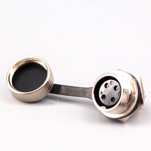 GX16 4 Pin Connector Reverse Straight Male Plug and Female Socket Back Mount Solder Type IP67 Waterproof GX16 4 Pin Connector Reverse Straight Male Plug and Female Socket Back Mount Solder Type IP67 Waterproof