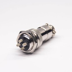 GX16 4 Pin Connector Socket and Plug Straight Wire Aviation Connector