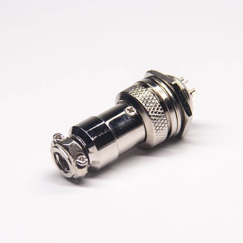 GX16 4 Pin Connector Socket and Plug Straight Wire Aviation Connector