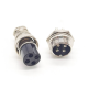 GX16 4 Pin Connector Straight Male Female Metal Connector