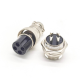 GX16 4 Pin Connector Straight Male Female Metal Connector