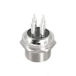 GX16 4Pin Male Female Circular Aviation Connector Plug 16MM Wire Panel Metal Connector PCB Mount