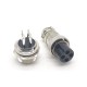 GX16 4Pin Male Female Circular Aviation Connector Plug 16MM Wire Panel Metal Connector PCB Mount