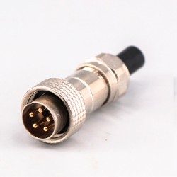 GX16 5 Pin Aviation Connector IP67 Waterproof Reverse Type Male and Female Back Mount Solder Type