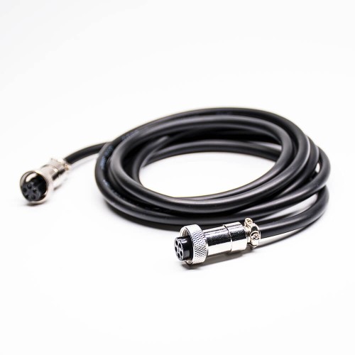 gx16 5 pin Connector Cable Corsets Straight Female Socket to Female Socket Solder Type For Cable gx16 5 pin Connector Cable Corsets Straight Female Socket to Female Socket Solder Type For Cable