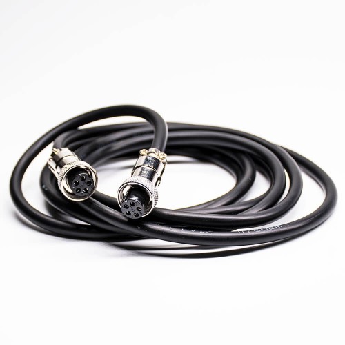 gx16 5 pin Connector Cable Corsets Straight Female Socket to Female Socket Solder Type For Cable gx16 5 pin Connector Cable Corsets Straight Female Socket to Female Socket Solder Type For Cable