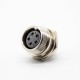 GX16 5 Pin Connector Reverse Type Socket Back Mount Female Straight Solder Cable GX16 5 Pin Connector Reverse Type Socket Back Mount Female Straight Solder Cable
