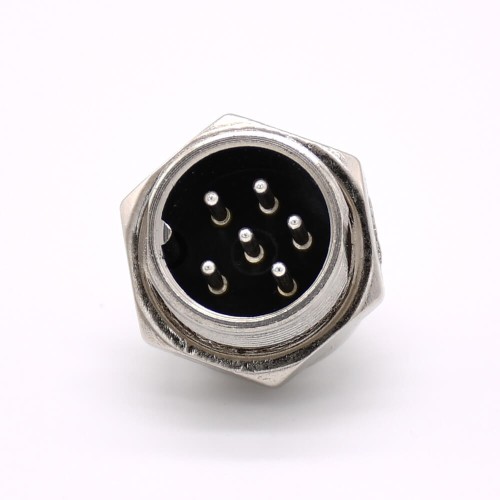 GX16 6 Pin Connector Standard Type Straight Female Pulg to Male Socket Front Bulkhead Solder Type For Cable GX16 6 Pin Connector Standard Type Straight Female Pulg to Male Socket Front Bulkhead Solder Type For Cable