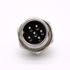 GX16 6 Pin Connector Standard Type Straight Female Pulg to Male Socket Front Bulkhead Solder Type For Cable GX16 6 Pin Connector Standard Type Straight Female Pulg to Male Socket Front Bulkhead Solder Type For Cable