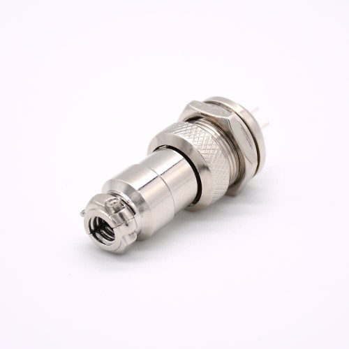 GX16 6 Pin Connector Standard Type Straight Female Pulg to Male Socket Front Bulkhead Solder Type For Cable GX16 6 Pin Connector Standard Type Straight Female Pulg to Male Socket Front Bulkhead Solder Type For Cable
