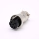 GX16 6 Pin Connector Standard Type Straight Female Pulg to Male Socket Front Bulkhead Solder Type For Cable GX16 6 Pin Connector Standard Type Straight Female Pulg to Male Socket Front Bulkhead Solder Type For Cable