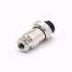 GX16 6 Pin Connector Standard Type Straight Female Pulg to Male Socket Front Bulkhead Solder Type For Cable GX16 6 Pin Connector Standard Type Straight Female Pulg to Male Socket Front Bulkhead Solder Type For Cable