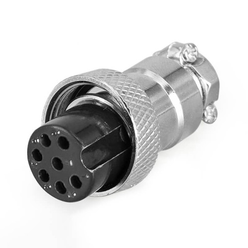 GX16 7Pin Male Female Circular Aviation Connector Plug 16MM Wire Panel Metal Connector PCB Mount