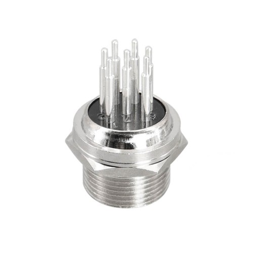 GX16 7Pin Male Female Circular Aviation Connector Plug 16MM Wire Panel Metal Connector PCB Mount