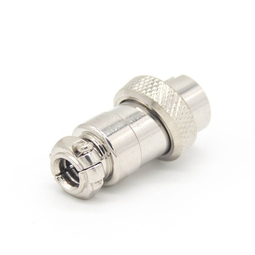 GX16 8 Pin aviation Connector Reverse Straight Male Plug For Cable
