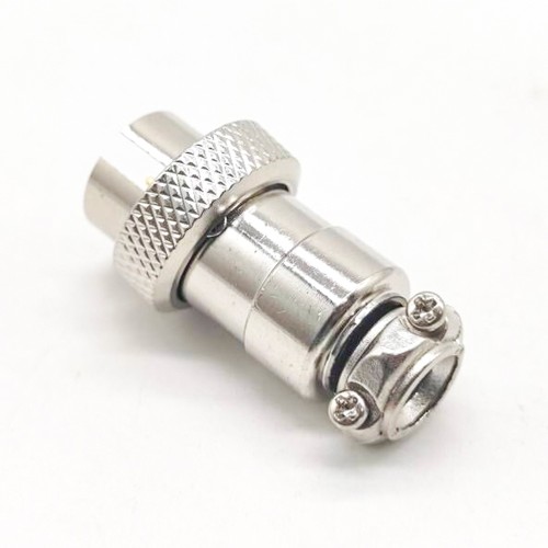 GX16 8 Pin aviation Connector Reverse Straight Male Plug For Cable