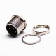 GX16 8 Pin Connector Straight Standard Type Male Socket Frount Bulkhead PCB Mount GX16 8 Pin Connector Straight Standard Type Male Socket Frount Bulkhead PCB Mount