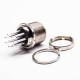 GX16 8 Pin Connector Straight Standard Type Male Socket Frount Bulkhead PCB Mount GX16 8 Pin Connector Straight Standard Type Male Socket Frount Bulkhead PCB Mount