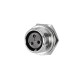 GX16 Aviation Circular Connector 3pin Male Plug and Female Socket Diameter 16mm Solder Type GX16 Aviation Circular Connector 3pin Male Plug and Female Socket Diameter 16mm Solder Type