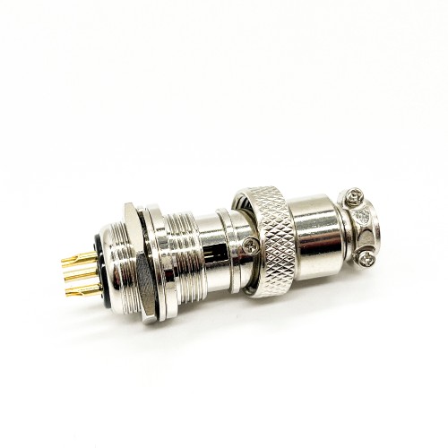 GX16 Aviation Circular Connector 3pin Male Plug and Female Socket Diameter 16mm Solder Type GX16 Aviation Circular Connector 3pin Male Plug and Female Socket Diameter 16mm Solder Type