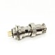 GX16 Aviation Circular Connector 3pin Male Plug and Female Socket Diameter 16mm Solder Type GX16 Aviation Circular Connector 3pin Male Plug and Female Socket Diameter 16mm Solder Type
