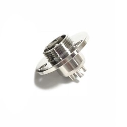 GX16 Aviation Connector 6 Pin Male Socket Flange Round Connector Panel Receptacles