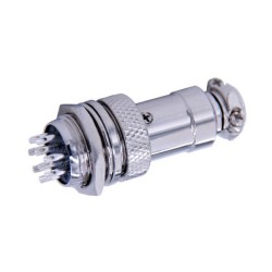 GX16 Aviation Connector 9 Pin Straight Circular Electrical Connector