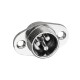 GX16 Connector 3pin Male and Female 2 Hole Flange Aviation Plug and Socket Solder Type GX16 Connector 3pin Male and Female 2 Hole Flange Aviation Plug and Socket Solder Type