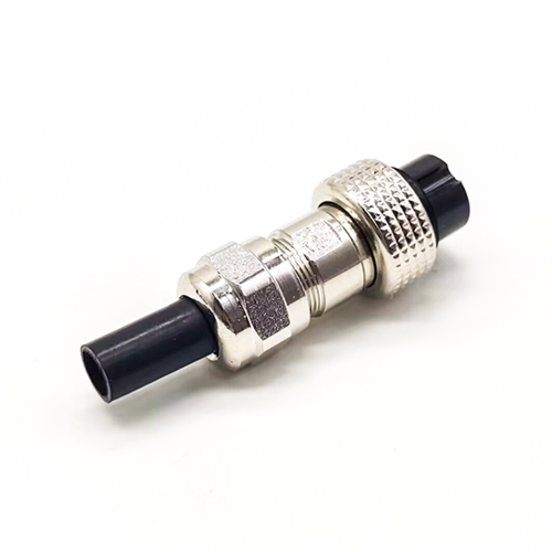 GX16 Connector 5Pin Straight Female Plug Solder Type for Cable IP67 Waterproof