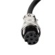 GX16 Female Cordset 8 Pin Aviation Connector with Electrical Cable 1M GX16 Female Cordset 8 Pin Aviation Connector with Electrical Cable 1M
