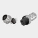 GX16 Right Angled Connector GX16-6 Pin Male and Female Right Angled Socket for PCB GX16 Right Angled Connector GX16-6 Pin Male and Female Right Angled Socket for PCB