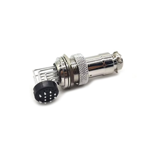 GX16 Standard Type Connector GX16-12 Pin Male and Female Right Angled Socket for PCB