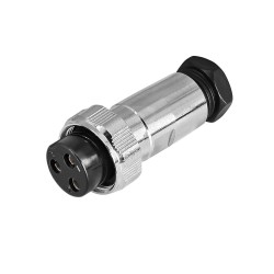GX20 3pin Aviation Connector Waterproof Straight Male and Female Metal Connector
