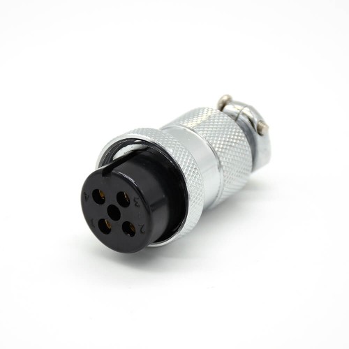 GX20 4 Pin Connector Standard Type Straight Female Pulg to Male Socket Flange Mounting Solder Cup For Cable GX20 4 Pin Connector Standard Type Straight Female Pulg to Male Socket Flange Mounting Solder Cup For Cable